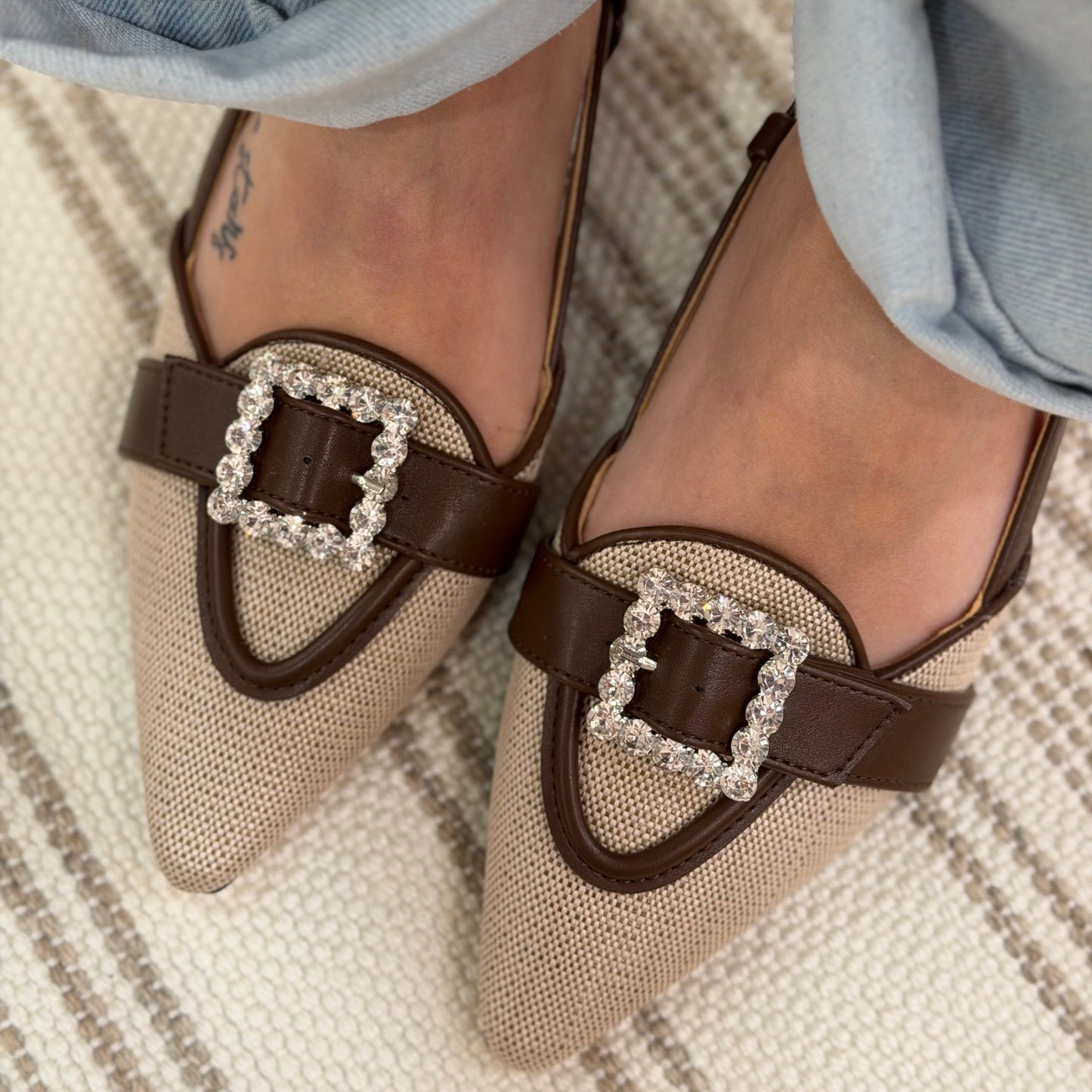 Gold and Gold - Slingback