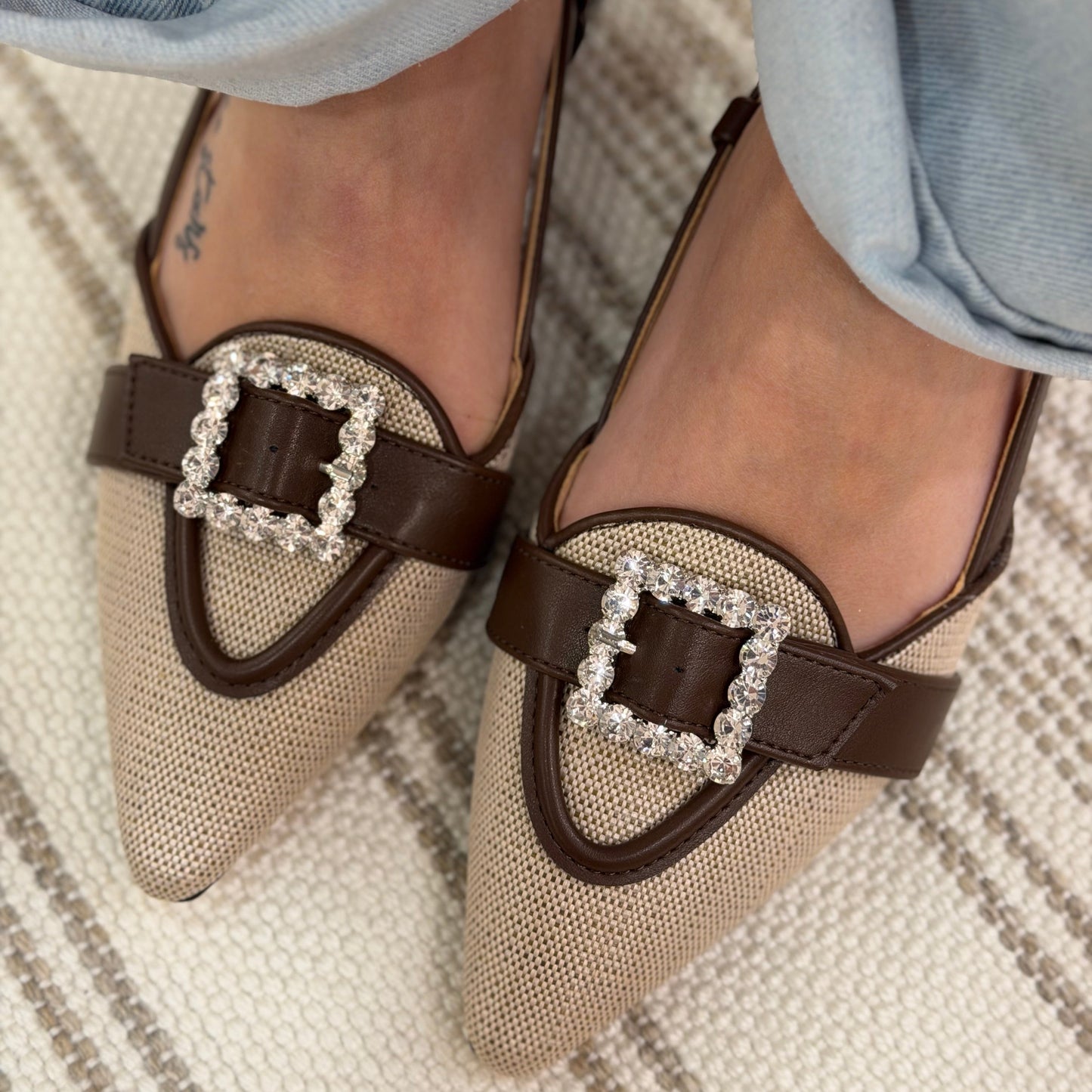 Gold and Gold - Slingback